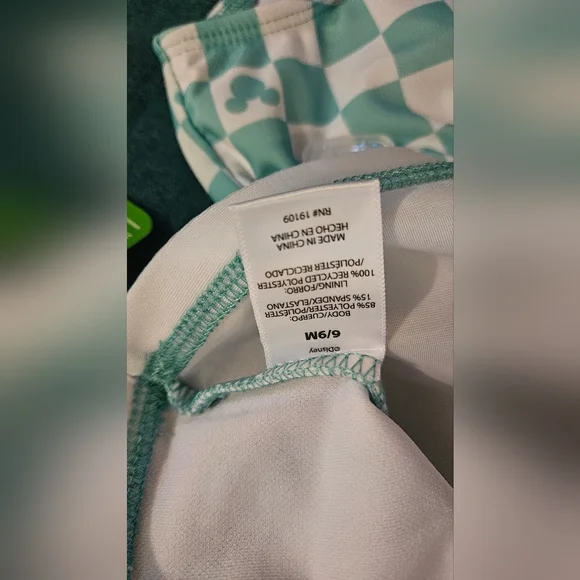 Disney Baby Swimsuit Size 6-9 Months Rashguard - Picture 4 of 4